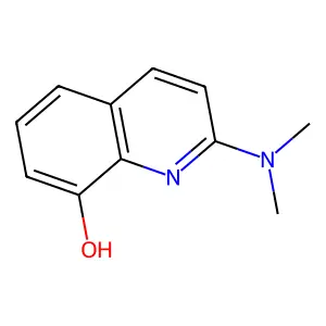 2-(Dimethylamino)-8-quinolinol structure