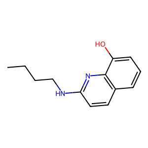 2-(Butylamino)quinolin-8-ol structure