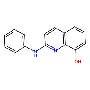 2-Anilinoquinolin-8-ol structure