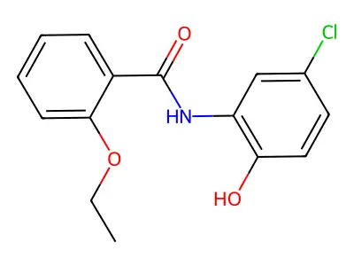 N-(5-chloro-2-hydroxyphenyl)-2-ethoxybenzamide structure