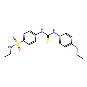 1-(4-Ethoxyphenyl)-3-[4-(ethylsulfamoyl)phenyl]thiourea structure