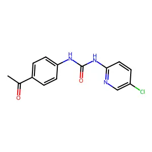 1-(4-Acetylphenyl)-3-(5-chloropyridin-2-yl)urea structure