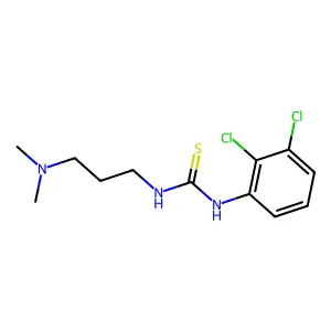 1-(2,3-Dichlorophenyl)-3-[3-(dimethylamino)propyl]thiourea structure