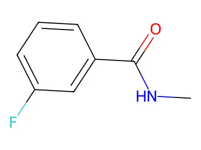 N-Methyl 3-fuorobenzamide structure