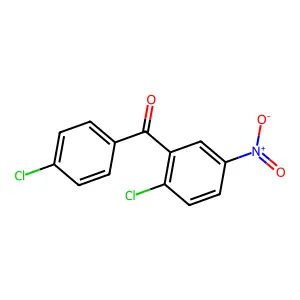 (2-Chloro-5-nitro-phenyl)-(4-chloro-phenyl)-methanone structure