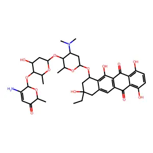 Descarbomethoxyrudolfomycin structure