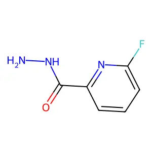 6-Fluoropyridine-2-carbohydrazide structure