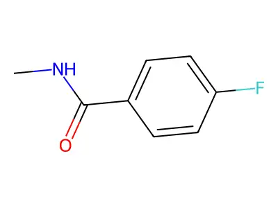 4-fluoro-N-methylbenzamide structure