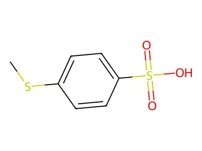 4-methylsulfanylbenzenesulfonic Acid structure
