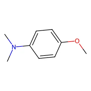 4-Methoxy-N,N-dimethylbenzenamine structure