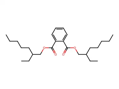 Bis(2-ethylheptyl) phthalate structure