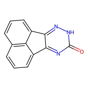 Acenaphtho(1,2-e)(1,2,4)triazin-9(8H)-one structure