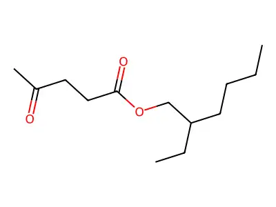 2-Ethylhexyl 4-oxovalerate structure
