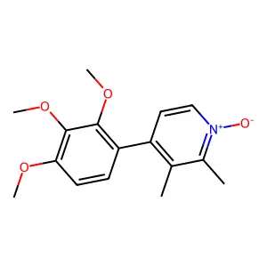 2,3-Dimethyl-4-(2,3,4-trimethoxyphenyl)-1lambda(5)-pyridin-1-ol structure