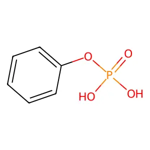 磷酸苯酯 structure