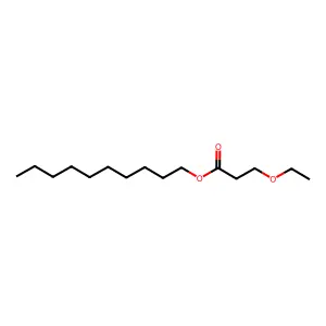 Decyl 3-ethoxypropanoate structure