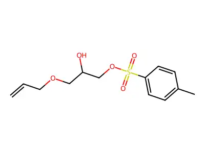 1,2-Propanediol, 3-(2-propen-1-yloxy)-, mono(4-methylbenzenesulfonate) structure