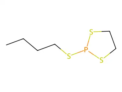 2-Butylsulfanyl-1,3,2-dithiaphospholane structure