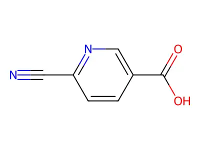 6-Cyanopyridine-3-carboxylic acid structure