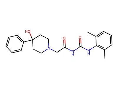 3- -1-[ acetyl]urea structure