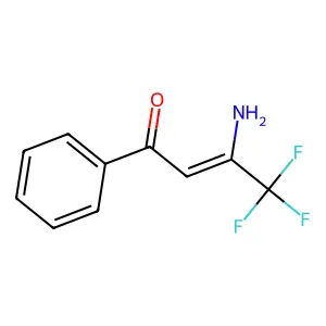 2-Buten-1-one, 3-amino-4,4,4-trifluoro-1-phenyl- structure