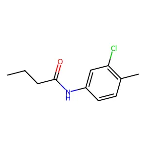 N-(3-氯对甲苯基)丁酰胺 structure