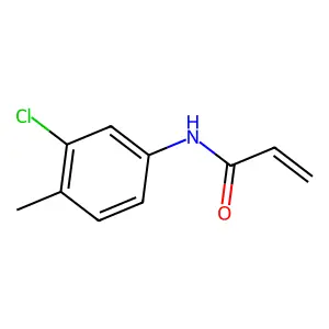 N-(3-Chloro-4-methylphenyl)-2-propenamide structure