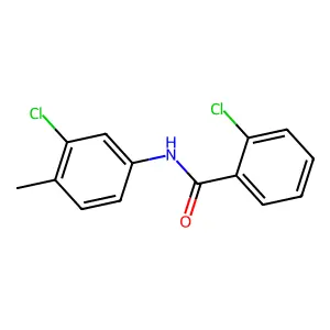 2,3'-Dichloro-4'-methylbenzanilide structure