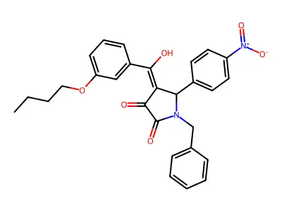 propan-2-yl (3Z)-4-[(4-methoxyphenyl)amino]-2-oxo-4-phenylbut-3-enoate structure