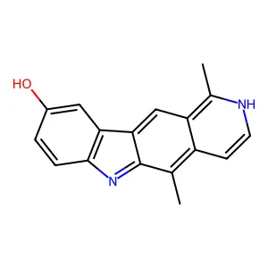 9-Hydroxyolivacine structure