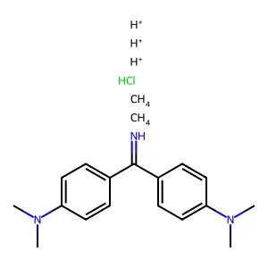 金胺磷钼酸盐 structure