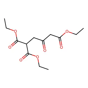 Triethyl 3-oxobutane-1,1,4-tricarboxylate structure