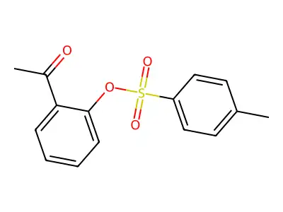 (2-Acetylphenyl) 4-methylbenzenesulfonate structure