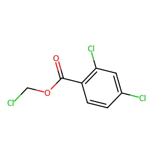 2,4-二氯苯甲酸氯甲酯 structure