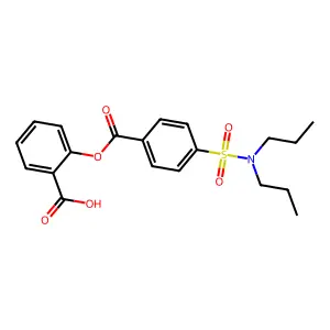 4-Nitro-n-(9h-xanthen-9-yl)benzenesulfonamide structure