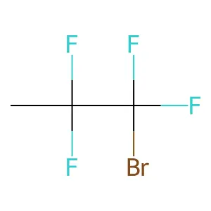 Propane, 1-bromo-1,1,2,2-tetrafluoro- structure