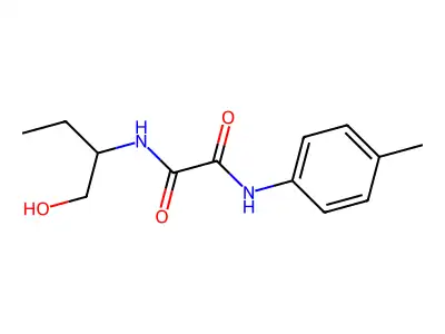 N-[1-(Hydroxymethyl)propyl]-N'-(4-methylphenyl)ethanediamide structure