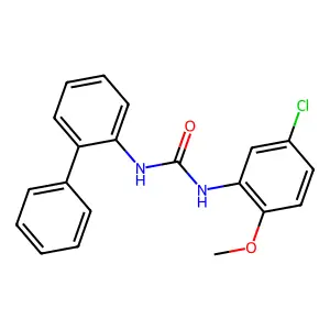 1-(5-Chloro-2-methoxyphenyl)-3-(2-phenylphenyl)urea structure