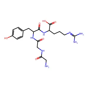 Gly-gly-tyr-arg structure