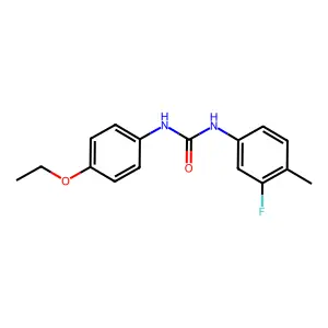 1-(4-Ethoxyphenyl)-3-(3-fluoro-4-methylphenyl)urea structure