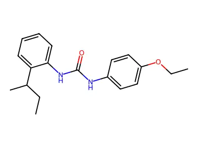 1-(2-Butan-2-ylphenyl)-3-(4-ethoxyphenyl)urea structure