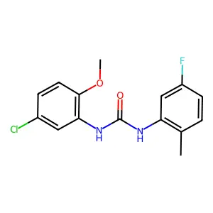 1-(5-Chloro-2-methoxyphenyl)-3-(5-fluoro-2-methylphenyl)urea structure