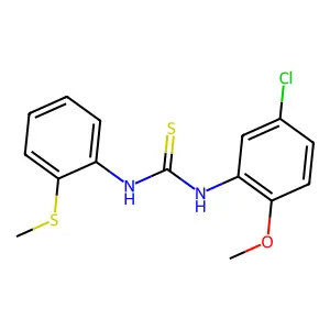 1-(5-Chloro-2-methoxyphenyl)-3-(2-methylsulfanylphenyl)thiourea structure