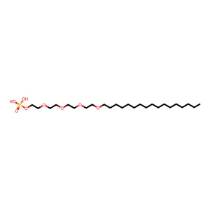 3,6,9,12-Tetraoxanonacosan-1-ol, 1-(dihydrogen phosphate) structure