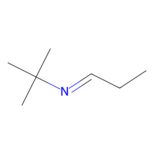 2-Methyl-N-propylidene-2-propanamine structure