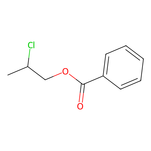 2-Chloropropyl benzoate structure