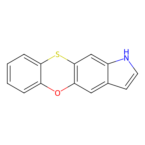 1H-[1,4]benzoxathiino[2,3-f]indole structure