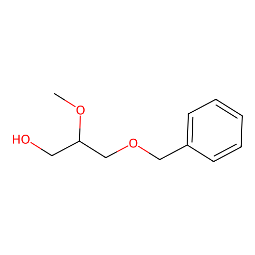 1-O-benzyl-2-O-methylglycerol structure