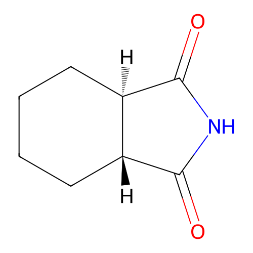 (3aR,7aR)-Hexahydro-1H-isoindole-1,3(2H)-dione structure