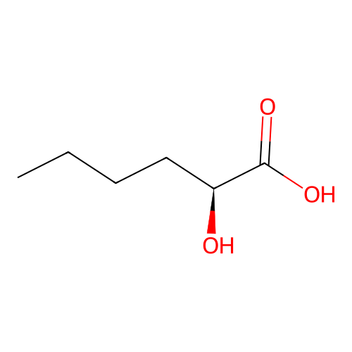2-Hydroxyhexanoic acid, (2S)- structure